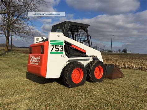 weight of a bobcat skid steer 753|bobcat skid steer 753 specifications.